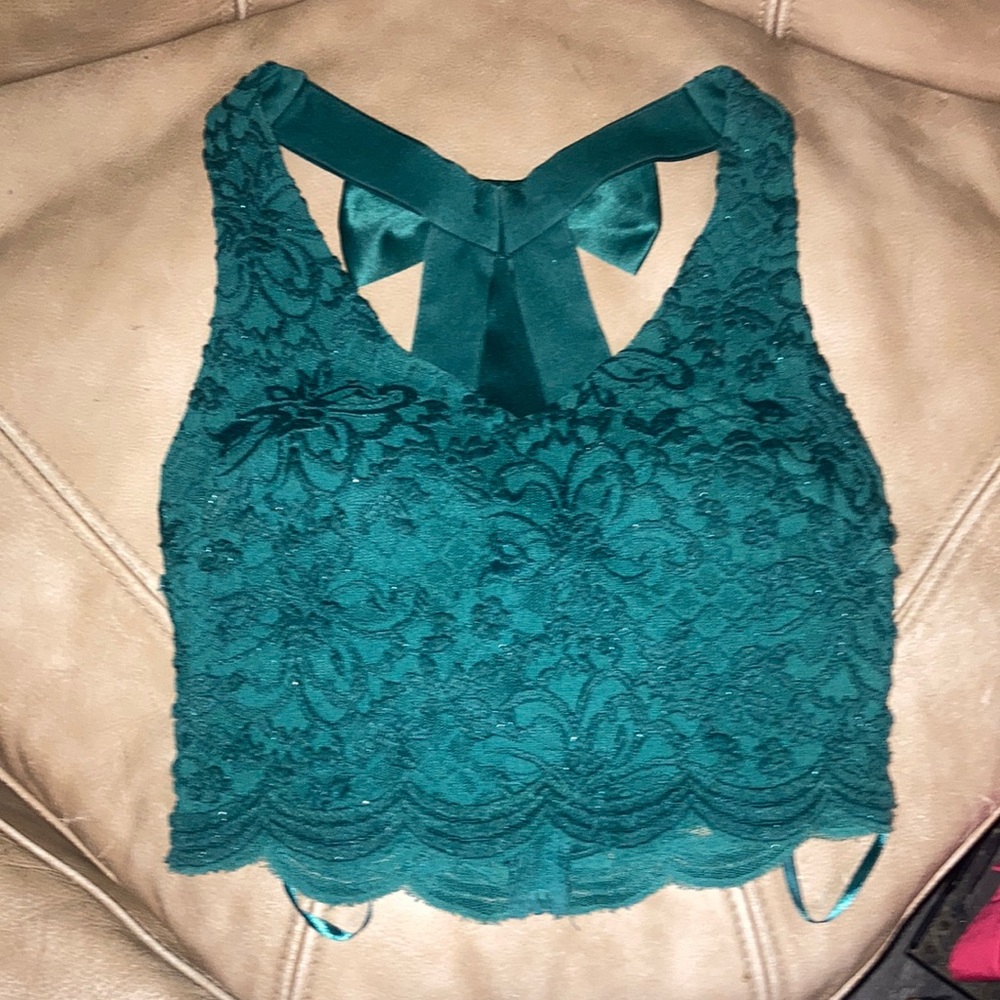 Emerald Green Two-piece Homecoming/ Prom Set